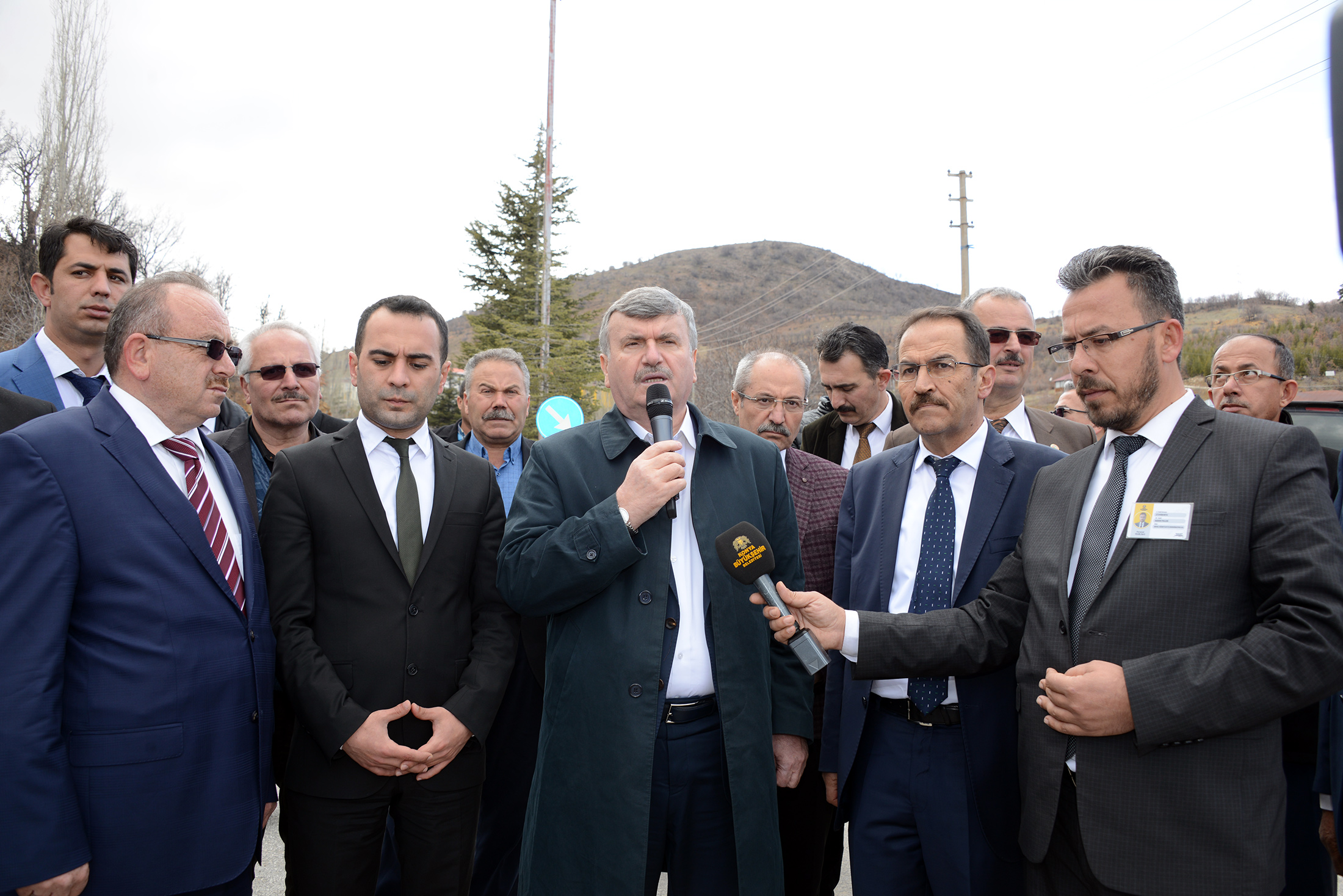 Başkan Akyürek Hadim'de Yatırımları İnceledi, Halkla Buluştu
