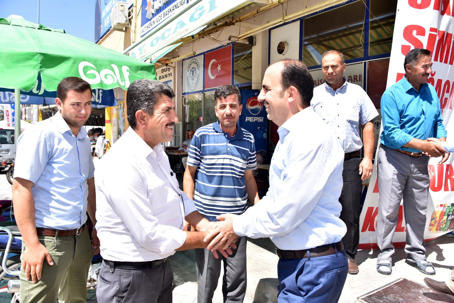 Başkan Altay, Altınekin, Cihanbeyli ve Kulu'da İlçe Sakinleriyle Bayramlaştı 