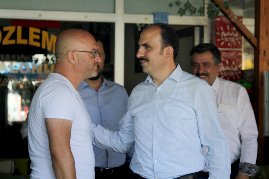Başkan Altay, Altınekin, Cihanbeyli ve Kulu'da İlçe Sakinleriyle Bayramlaştı 