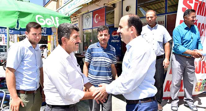 Başkan Altay, Altınekin, Cihanbeyli ve Kulu'da İlçe Sakinleriyle Bayramlaştı 