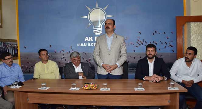 Başkan Altay, Altınekin, Cihanbeyli ve Kulu'da İlçe Sakinleriyle Bayramlaştı 