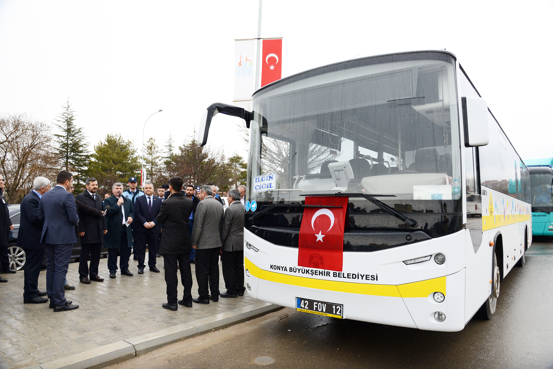 Başkan Akyürek Ilgın'da Yatırımları İnceledi Vatandaşlarla Buluştu