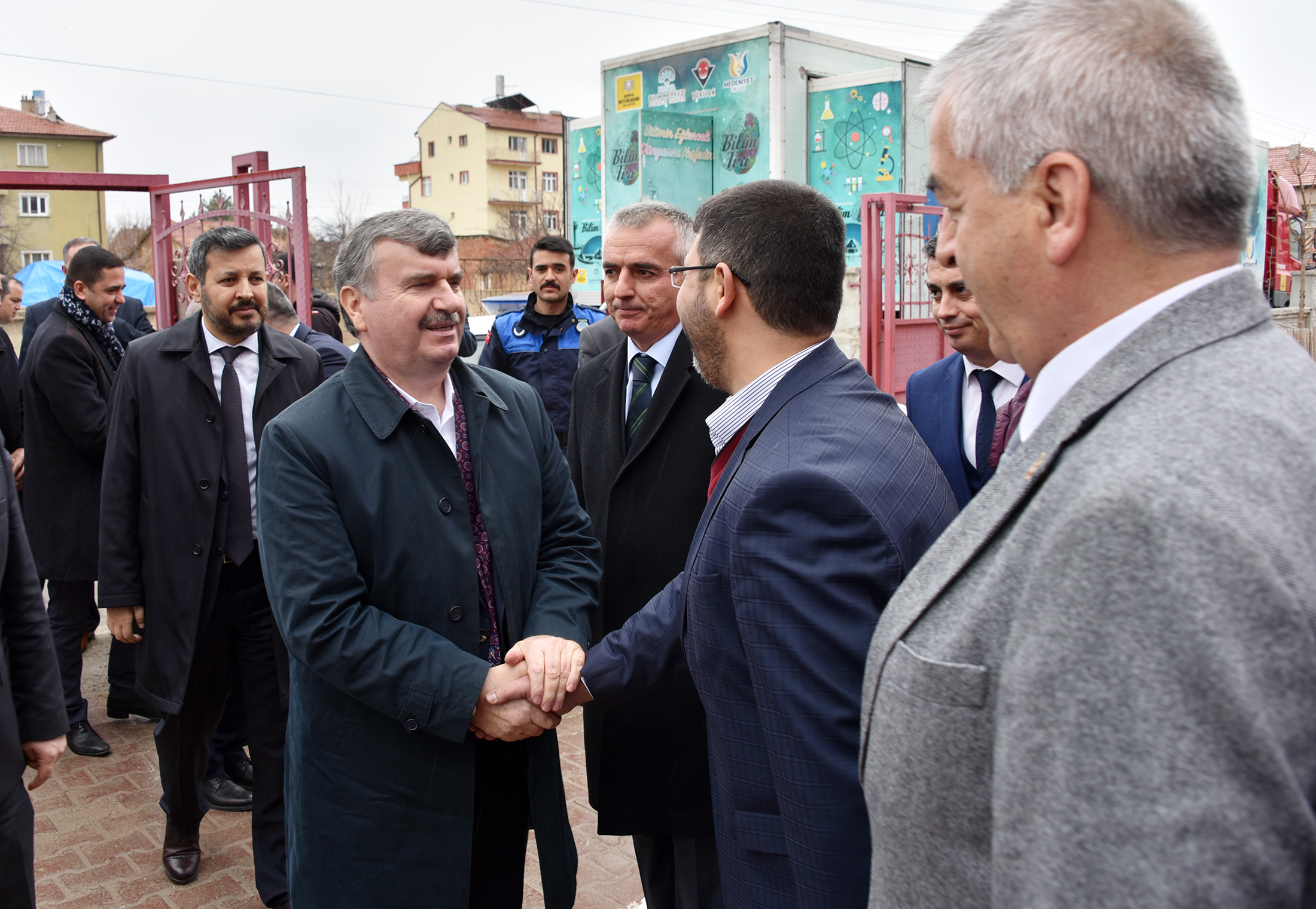 Başkan Akyürek Ilgın'da Yatırımları İnceledi Vatandaşlarla Buluştu
