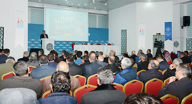 Başkan Akyürek Ilgın'da Yatırımları İnceledi Vatandaşlarla Buluştu