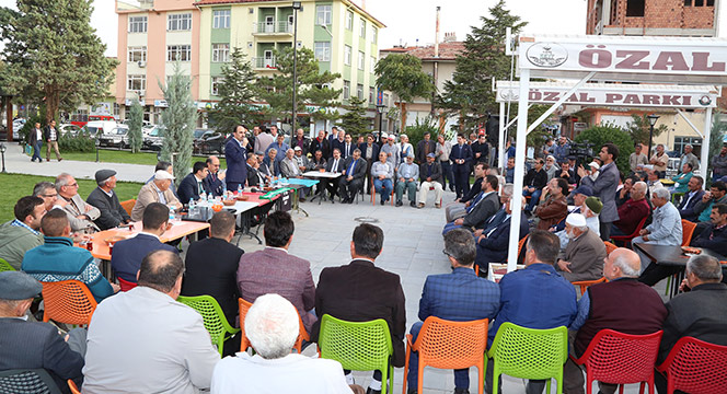 Başkan Altay Karapınar ve Emirgazi Halkıyla Buluştu