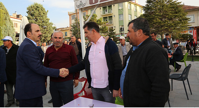 Başkan Altay Karapınar ve Emirgazi Halkıyla Buluştu
