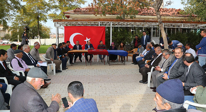 Başkan Altay Karapınar ve Emirgazi Halkıyla Buluştu
