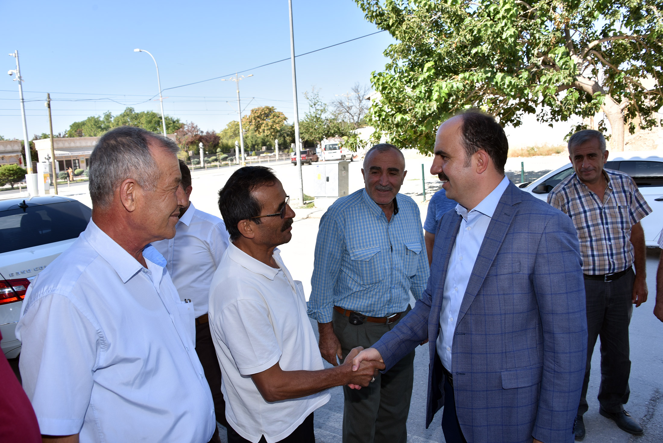 Başkan Altay Karatay Muhtarlar Derneğini Ziyaret Etti