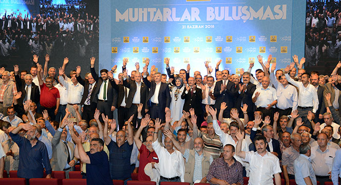 Büyükşehir Muhtarları Buluşturdu