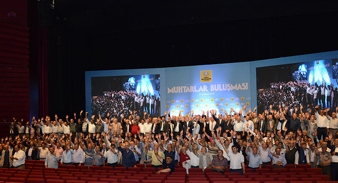 Büyükşehir Muhtarları Buluşturdu