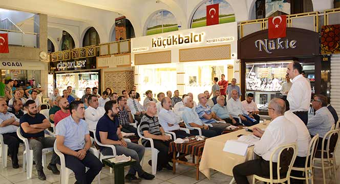Başkan Altay, Şehir İstişarelerinde Sarraflarla Buluştu