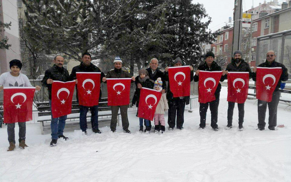 Şehrin Dört Bir Yanı Şanlı Bayrağımızla Süsleniyor