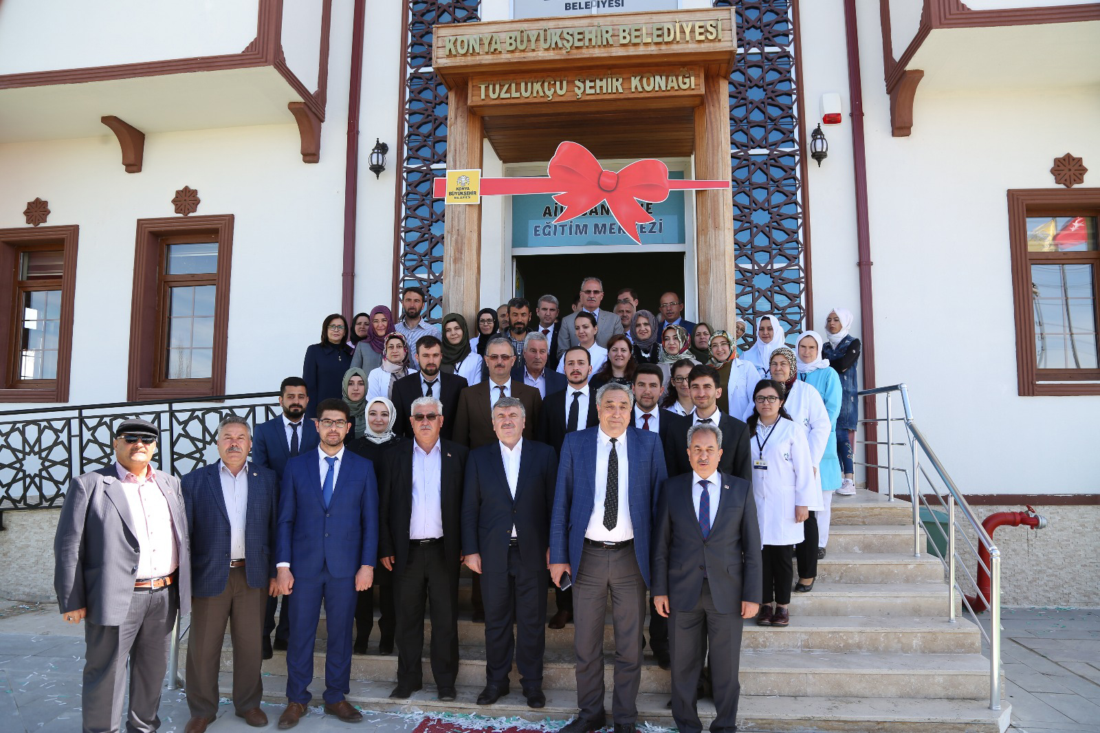 Tuzlukçu Şehir Konağı Hizmete Açıldı