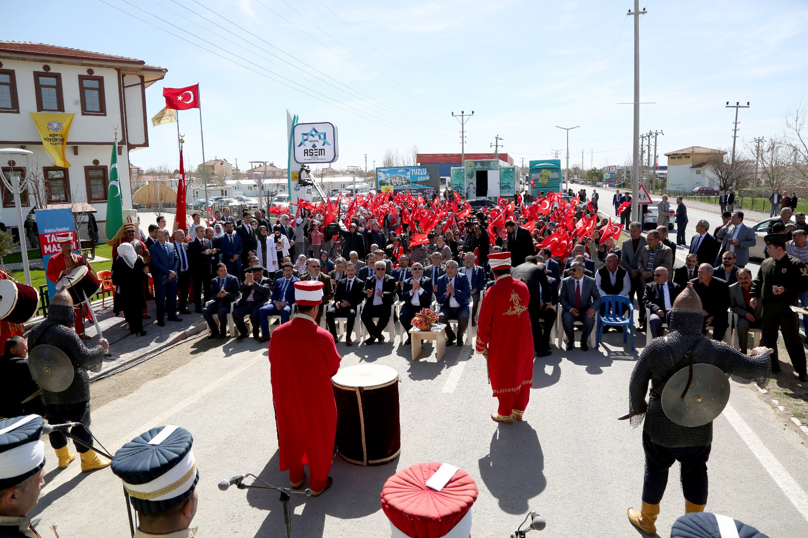 Tuzlukçu Şehir Konağı Hizmete Açıldı