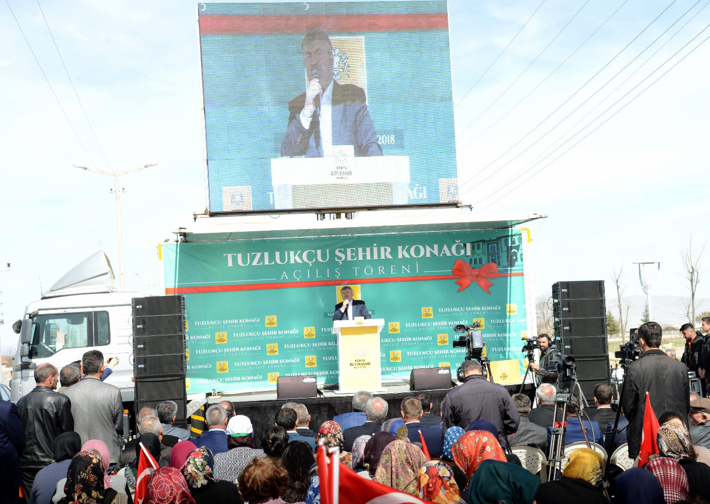 Tuzlukçu Şehir Konağı Hizmete Açıldı