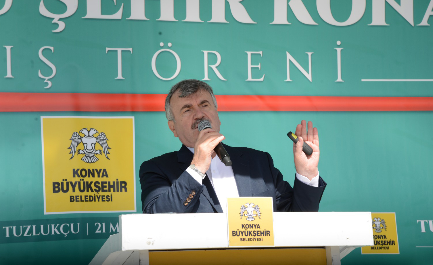 Tuzlukçu Şehir Konağı Hizmete Açıldı