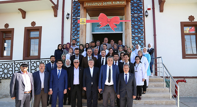 Tuzlukçu Şehir Konağı Hizmete Açıldı