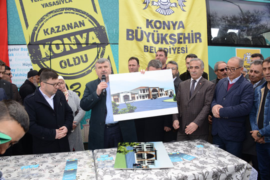 Büyükşehir'den Yunak'ta Yatırım Hamlesi
