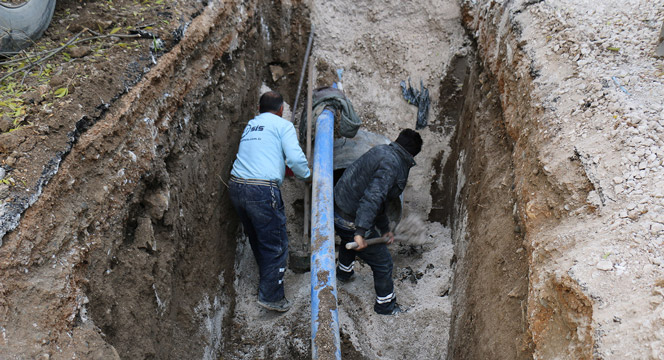 Büyükşehir'den 950 Km Su, 453 Km Kanalizasyon Şebekesi