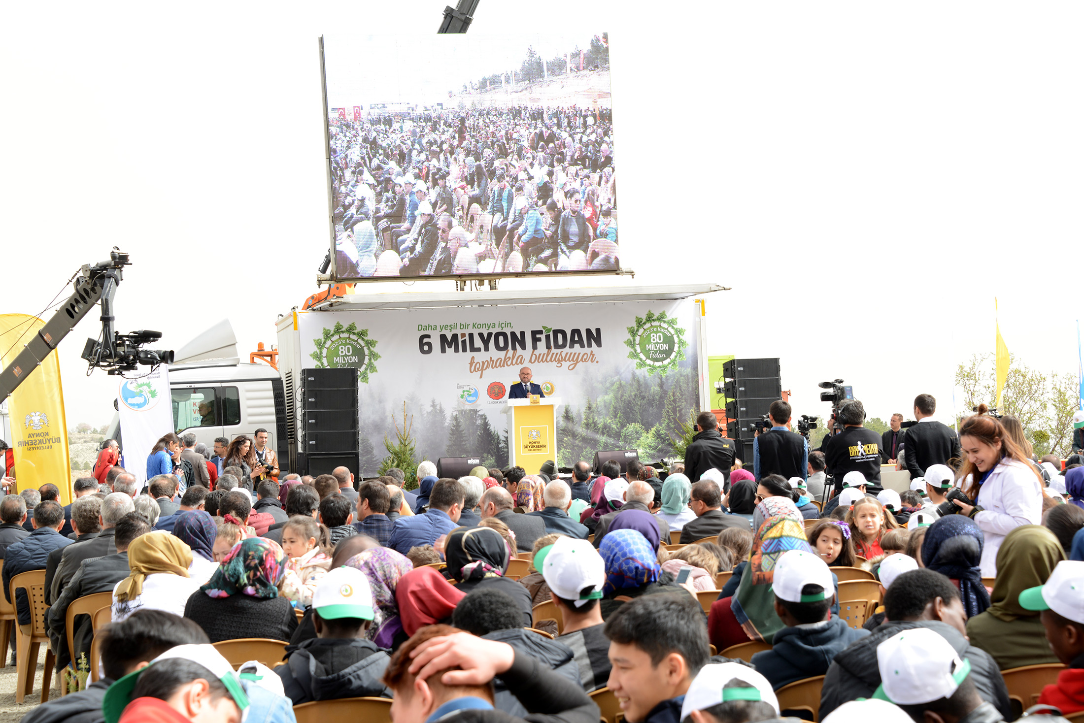 6 Milyon Fidan Toprakla Buluştu
