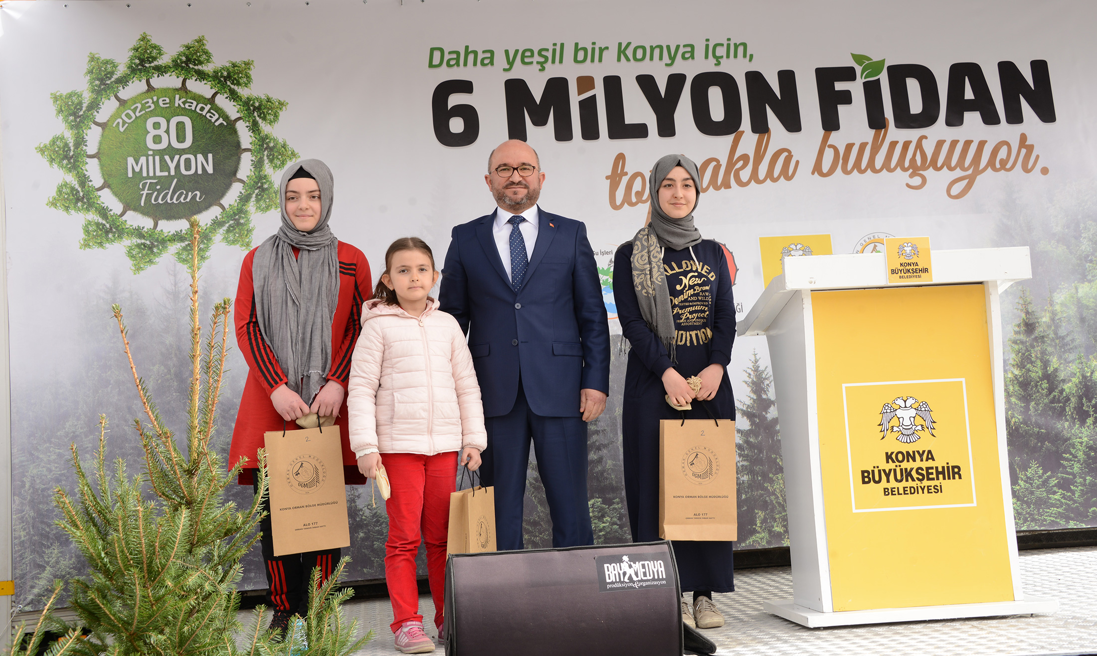 6 Milyon Fidan Toprakla Buluştu