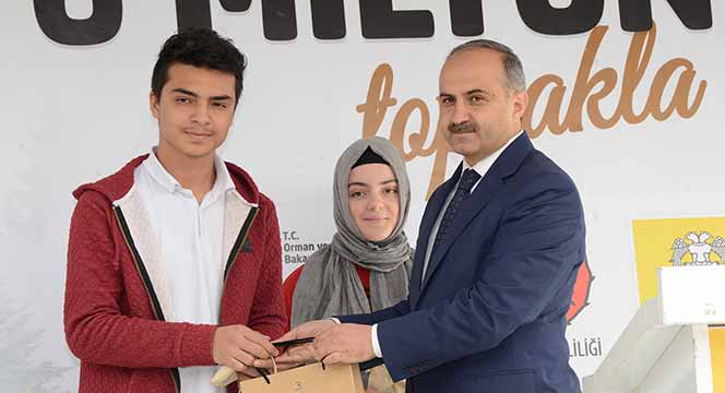 6 Milyon Fidan Toprakla Buluştu