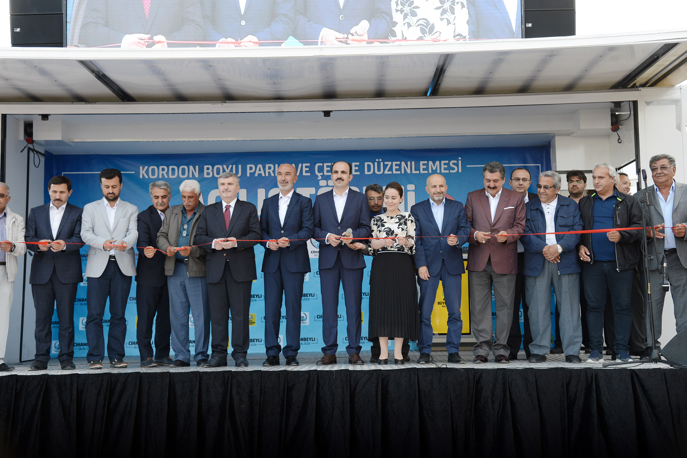 Cihanbeyli Kordonboyu Parkı Açıldı 