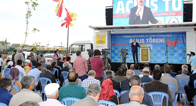 Cihanbeyli Kordonboyu Parkı Açıldı 