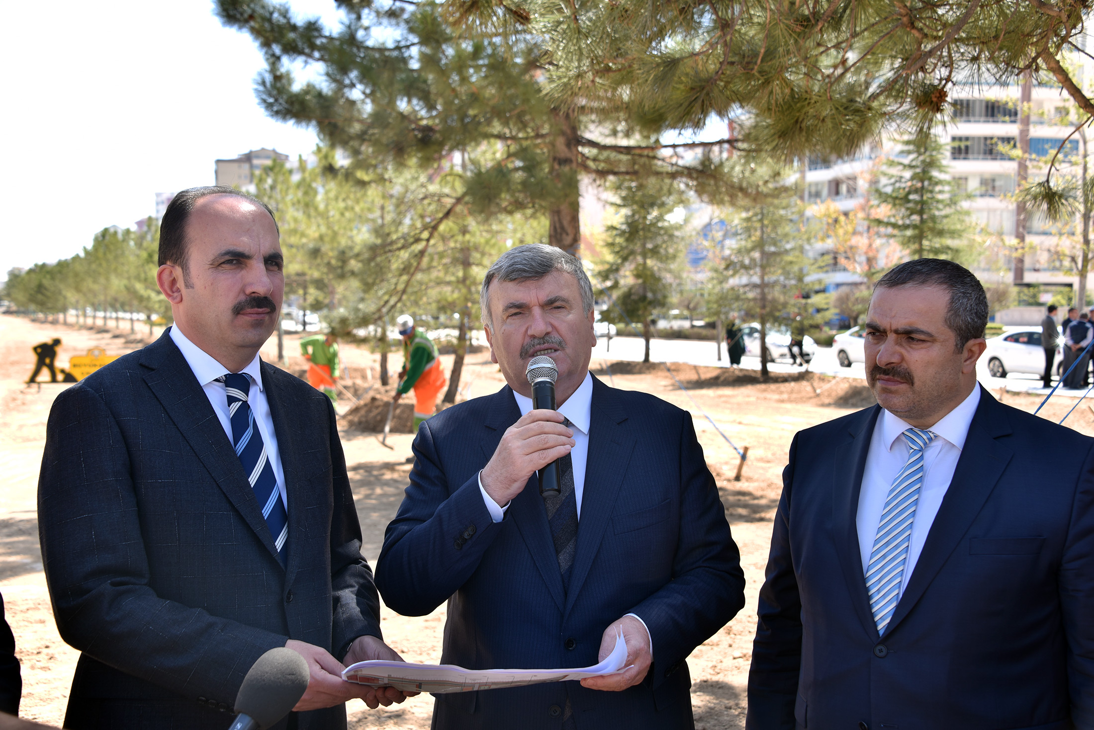 Köprülü Kavşak Çalışmalarından Nakledilen Ağaçlar Bu Parkta Yeşeriyor