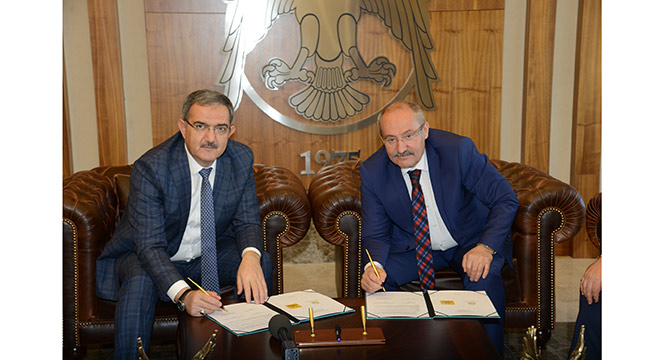 Büyükşehir ile Selçuk Üniversitesi Arasında Bitki Üretim Protokolü