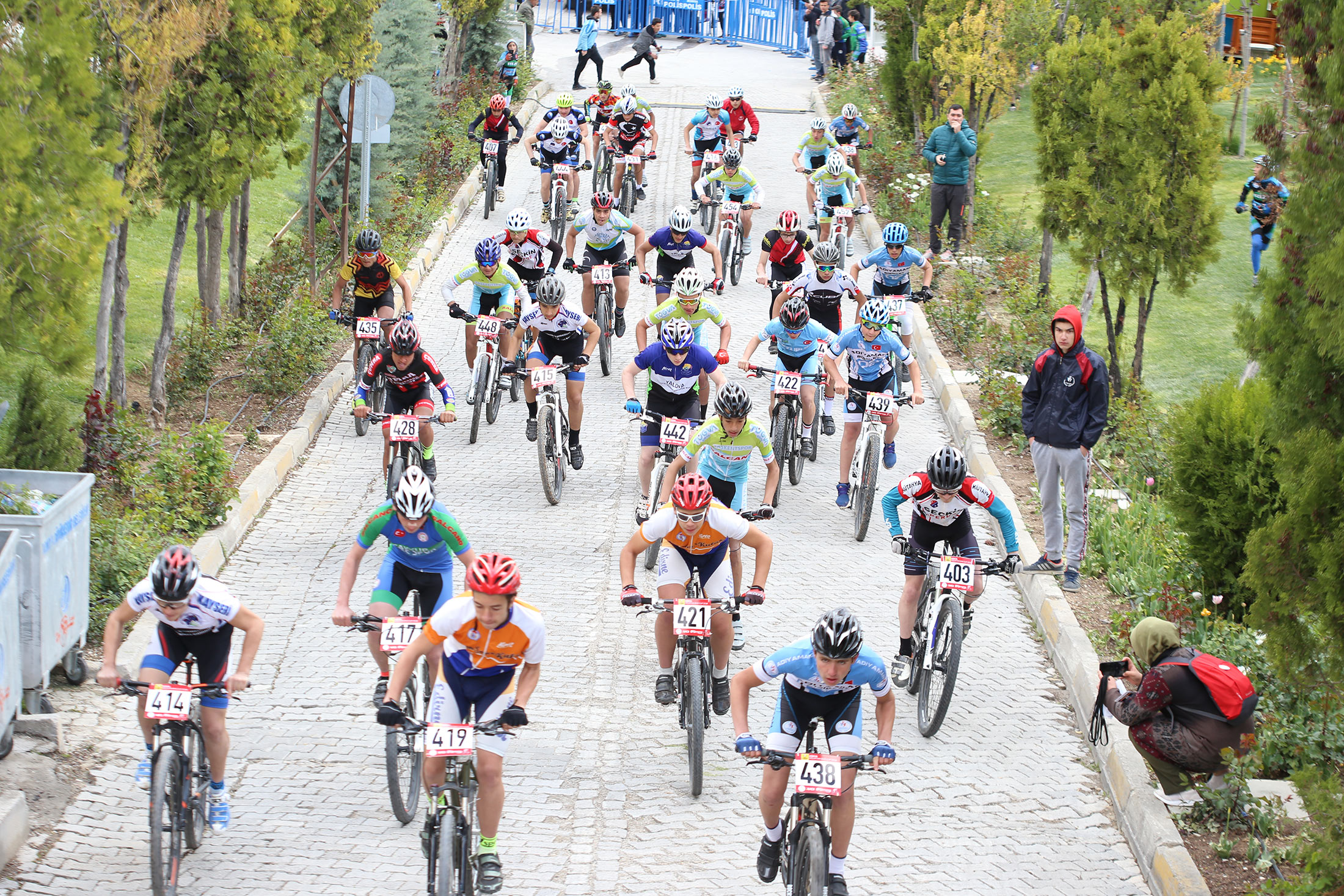 UCI Dağ Bisikleti Avrupa Şampiyonası Yarışları Konya'da Yapıldı