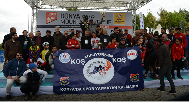 UCI Dağ Bisikleti Avrupa Şampiyonası Yarışları Konya'da Yapıldı