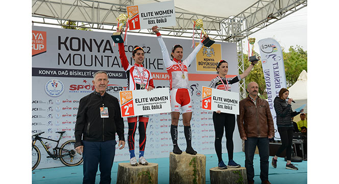 UCI Dağ Bisikleti Avrupa Şampiyonası Yarışları Konya'da Yapıldı