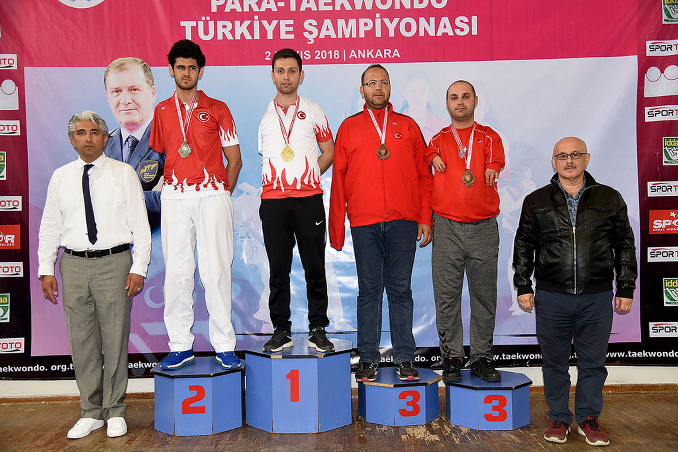 Para-Tekvandoda Mehmet Sami Saraç Türkiye Şampiyonu Oldu