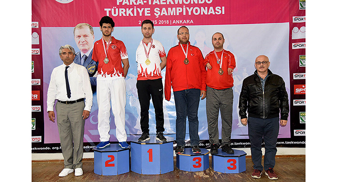 Para-Tekvandoda Mehmet Sami Saraç Türkiye Şampiyonu Oldu