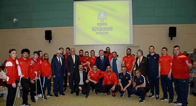 Büyükşehir Meclisi Avrupa Şampiyonu Ampute Milli Takımını Ödüllendirdi 
