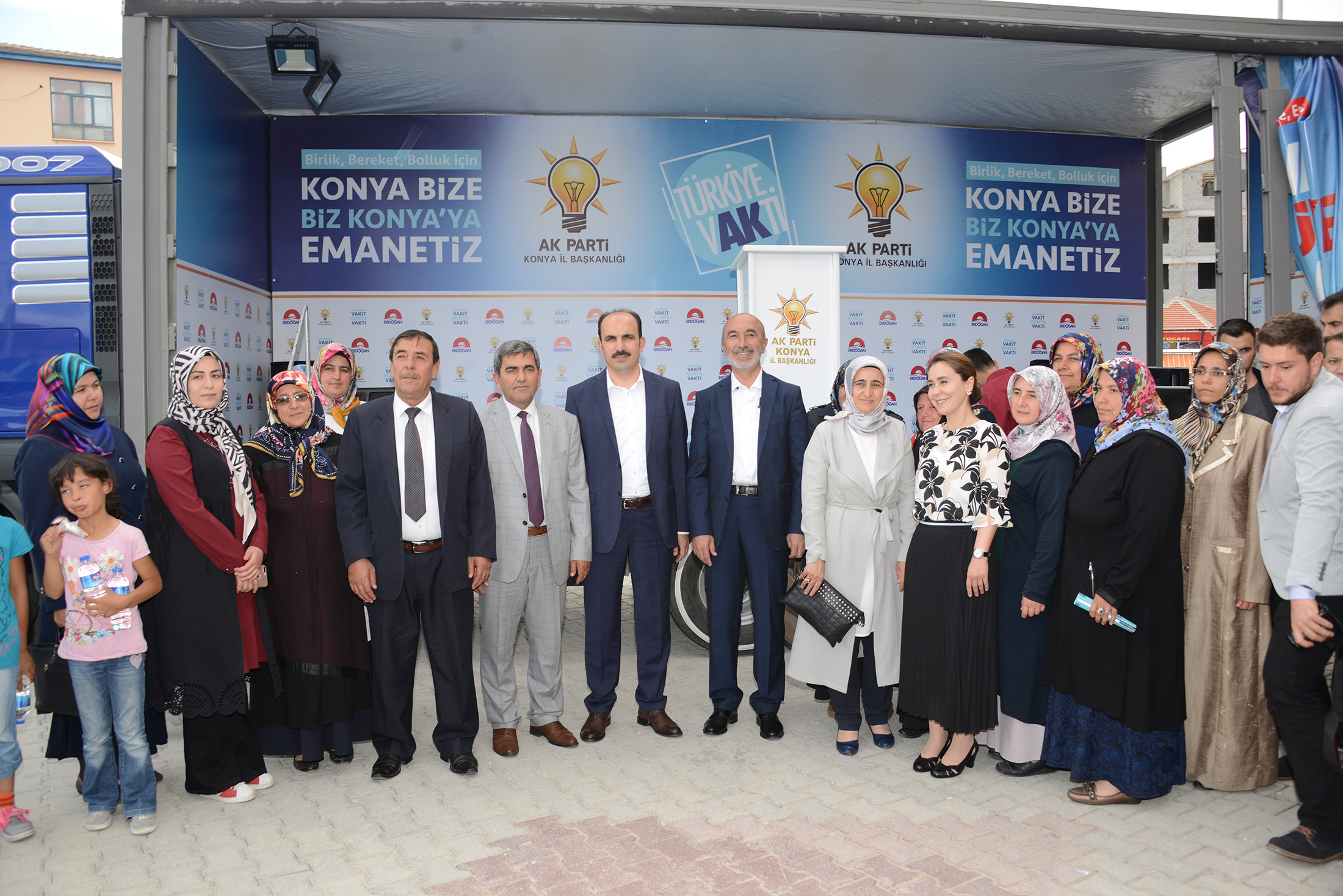 Başkan Altay Altınekin ve Cihanbeyli'de Vatandaşlarla Buluştu