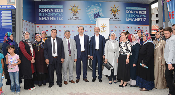 Başkan Altay Altınekin ve Cihanbeyli'de Vatandaşlarla Buluştu