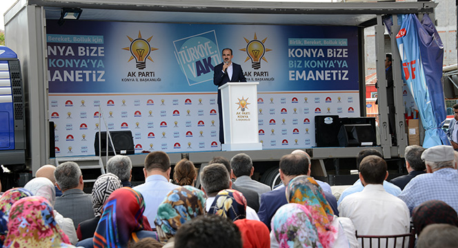 Başkan Altay Altınekin ve Cihanbeyli'de Vatandaşlarla Buluştu