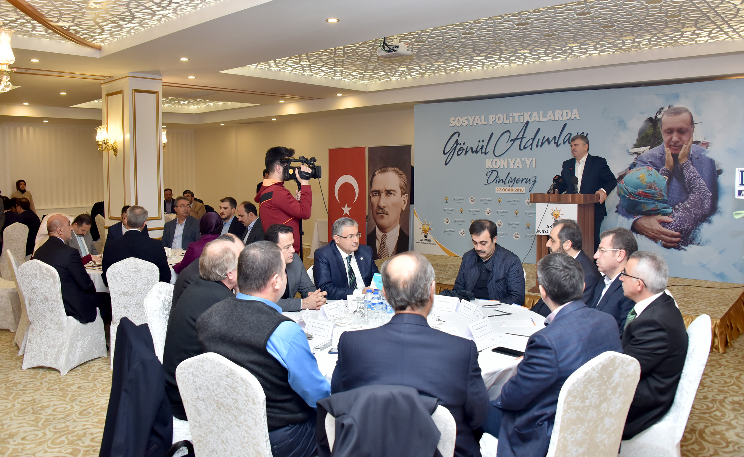 Sosyal Politikalarda Gönül Adımları Konya'yı Dinliyoruz Çalıştayı Yapıldı
