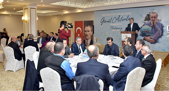 Sosyal Politikalarda Gönül Adımları Konya'yı Dinliyoruz Çalıştayı Yapıldı