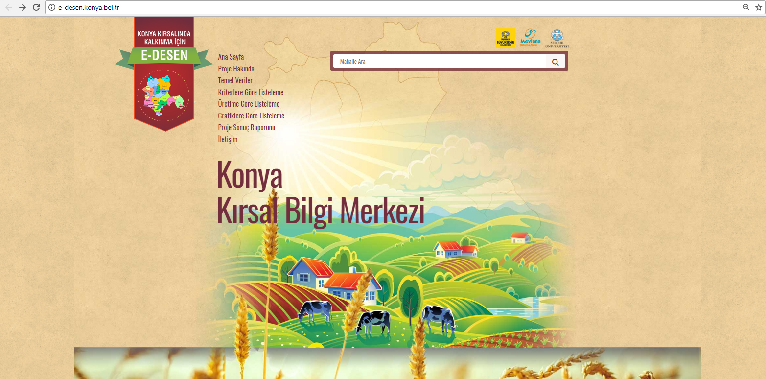 Büyükşehir'den Bir İlk Daha: E-Desen Haritası