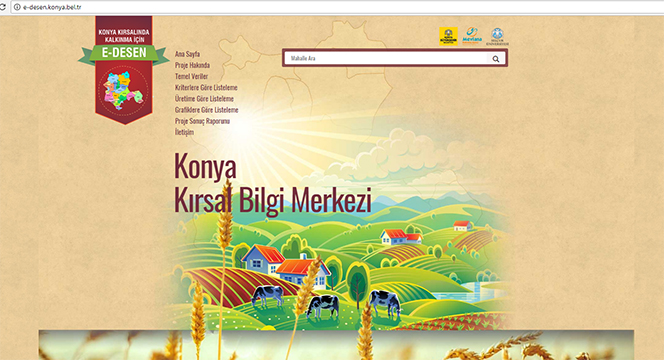 Büyükşehir'den Bir İlk Daha: E-Desen Haritası