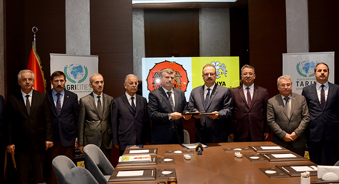 Konya Merkezli Uluslararası Tarım Şehirleri Birliği Kuruluyor