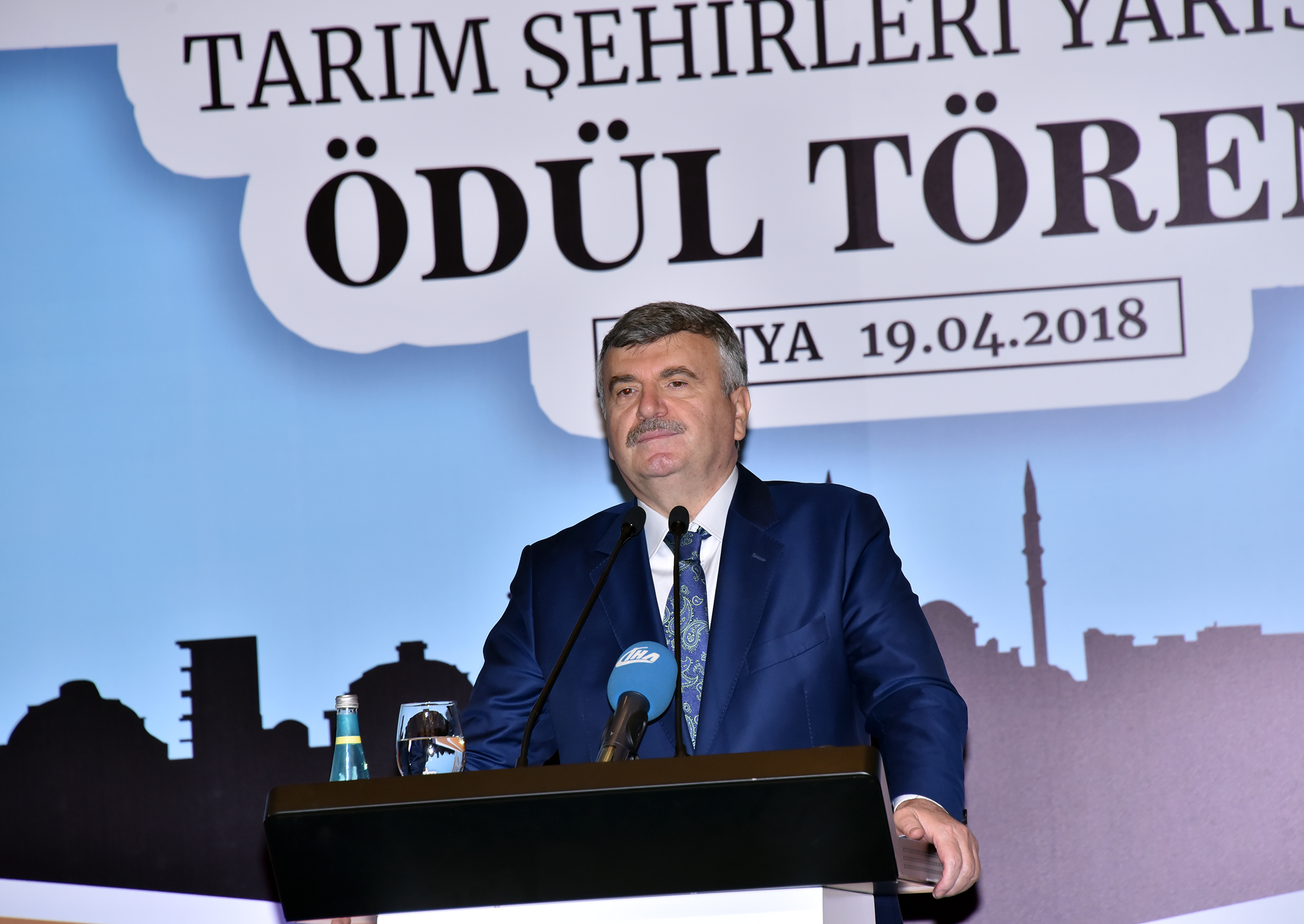 Altınbaşak Tarım Şehirleri Yarışması'nda Dereceye Giren Belediyeler Ödüllerini Aldı