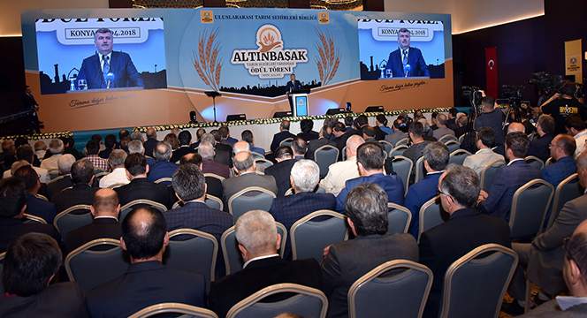 Altınbaşak Tarım Şehirleri Yarışması'nda Dereceye Giren Belediyeler Ödüllerini Aldı