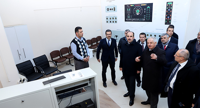 Başkan Altay, Atıksu Arıtma ve Tatlıcak Tesislerini İnceledi