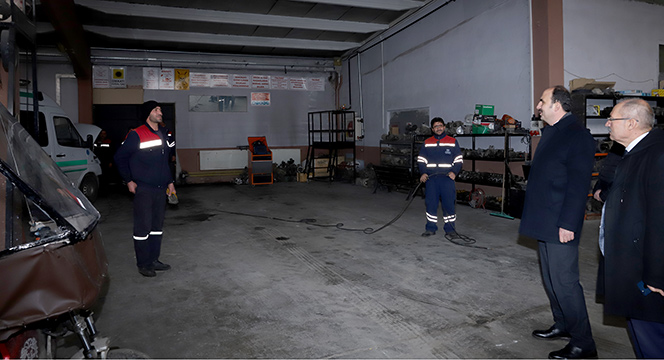 Başkan Altay, Atıksu Arıtma ve Tatlıcak Tesislerini İnceledi