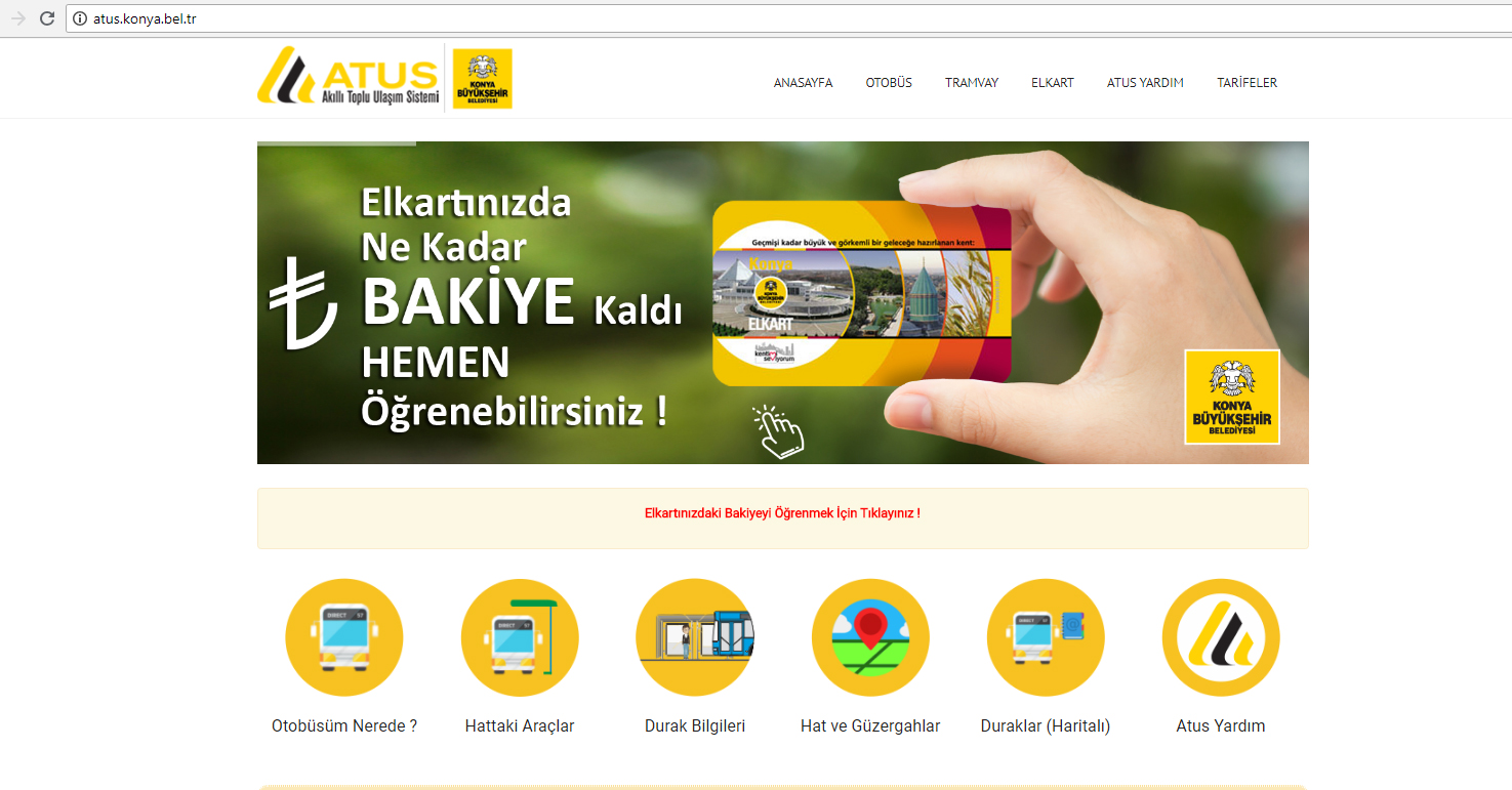 Elkart Bakiyeleri Artık İnternetten de Öğrenilebiliyor