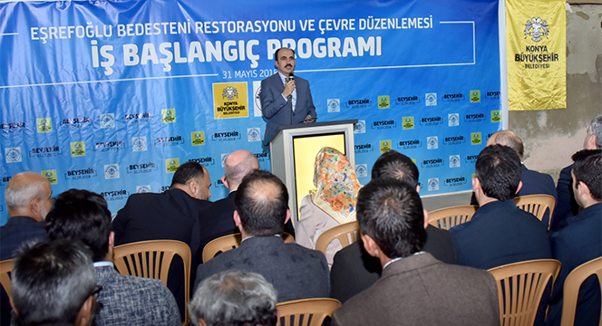 Tarihi Eşrefoğlu Bedesteni Restorasyonu Başladı 